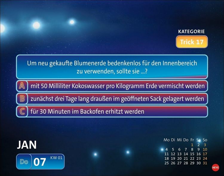 Produktbild: Wer wei&szlig; denn sowas? Tagesabrei&szlig;kalender 2027