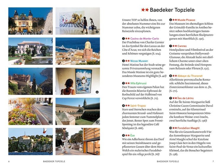 Produktbild: Baedeker SMART Reiseführer Côte d'Azur