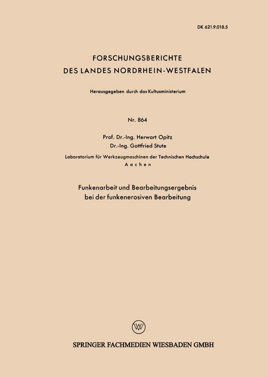 Produktbild: Funkenarbeit und Bearbeitungsergebnis bei der funkenerosiven Bearbeitung