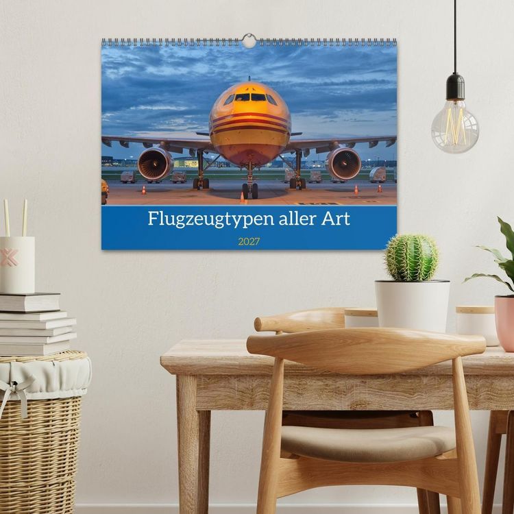 Produktbild: Flugzeuge aller Art (Wandkalender 2027 DIN A3 quer), CALVENDO Monatskalender
