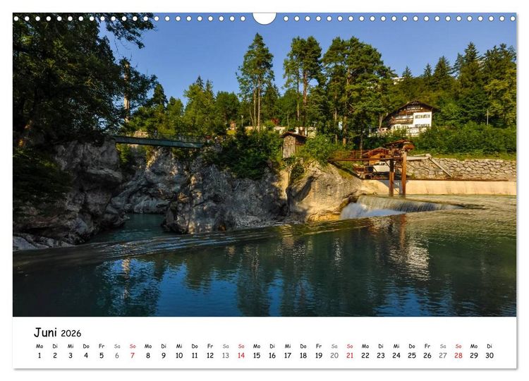 Produktbild: Unterwegs im Allg&auml;u (Wandkalender 2026 DIN A3 quer), CALVENDO Monatskalender