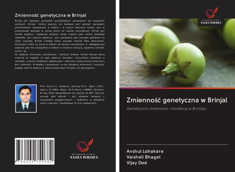 Produktbild: Zmienno&iquest;&iquest; genetyczna w Brinjal