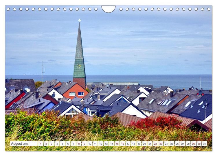 Produktbild: Helgoland Highlights (Wandkalender 2026 DIN A4 quer), CALVENDO Monatskalender