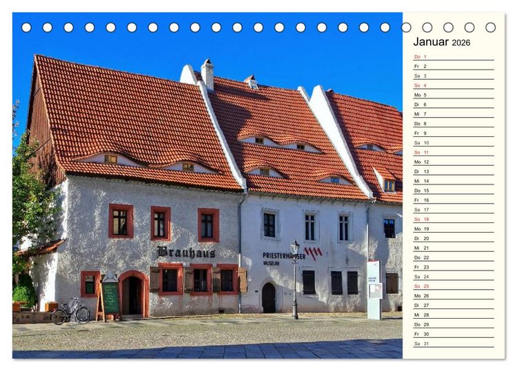 Produktbild: Zwickau - Stadt an der Mulde (Tischkalender 2026 DIN A5 quer), CALVENDO Monatskalender