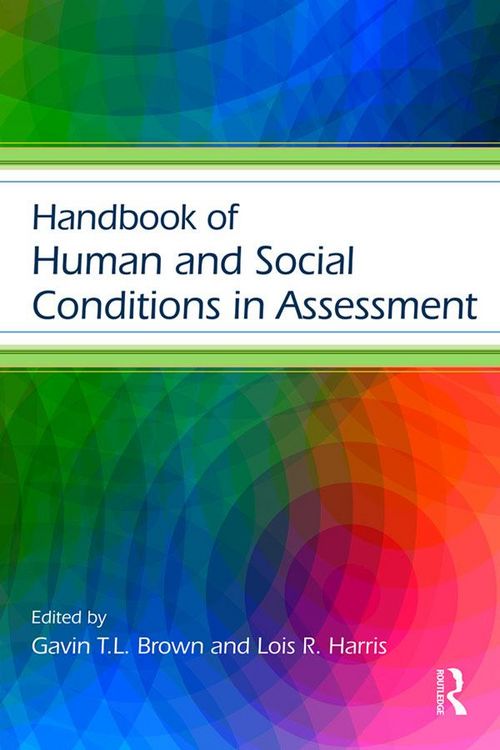 Produktbild: Handbook of Human and Social Conditions in Assessment