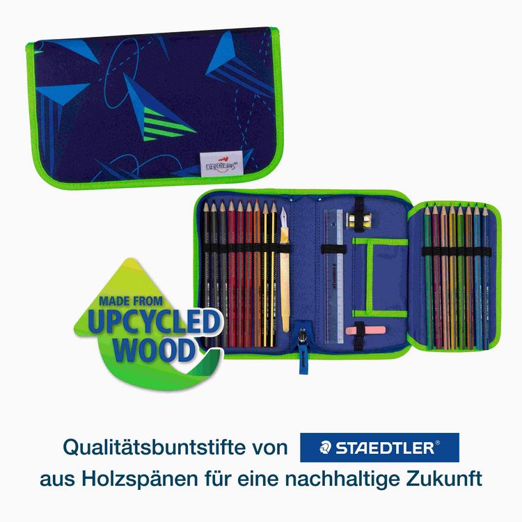 Produktbild: DerDieDas Schulranzen Set ErgoFlex Tiny LED, Schulranzen Set, 5tlg, Moon Mission