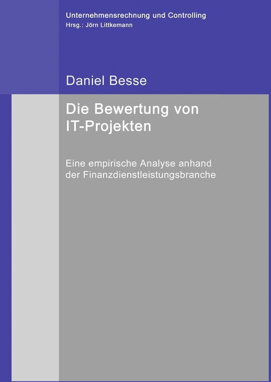 Produktbild: Bewertung von IT-Projekten