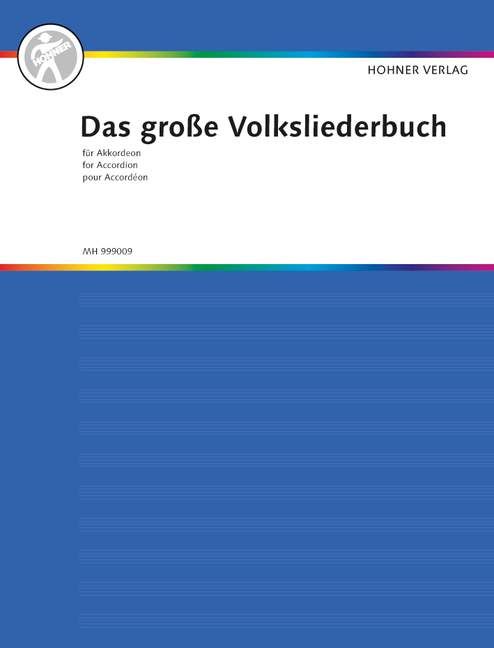 Produktbild: Das gro&szlig;e Volksliederbuch f&uuml;r Akkordeon