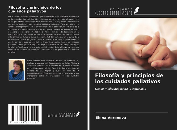 Produktbild: Filosof&iacute;a y principios de los cuidados paliativos