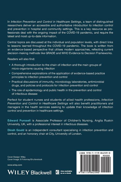 Produktbild: Infection Prevention and Control in Healthcare Settings