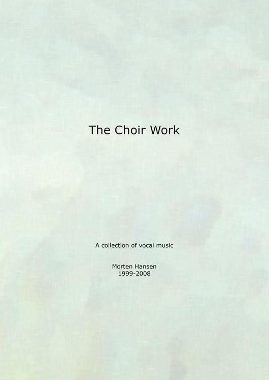 Produktbild: The Choir Work