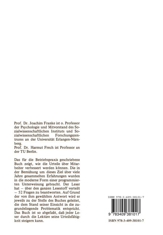 Produktbild: Die Mitarbeiterbeurteilung