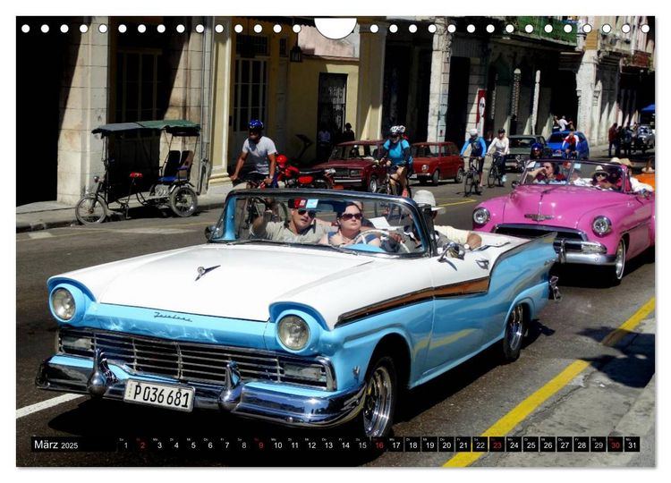 Produktbild: Auto-Legenden Ford Fairlane 500 (Wandkalender 2025 DIN A4 quer), CALVENDO Monatskalender