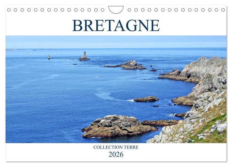 Produktbild: Collection Terre BRETAGNE (Calendrier mural 2026 DIN A4 vertical), CALVENDO calendrier mensuel