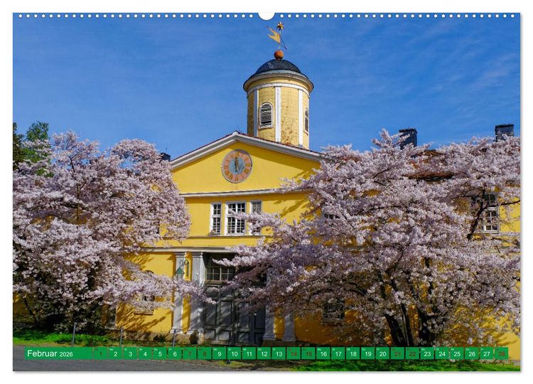 Produktbild: Bad Wilhelmsh&ouml;he Bergpark und Wasserspiele (hochwertiger Premium Wandkalender 2026 DIN A2 quer), Kunstdruck in Hochglanz