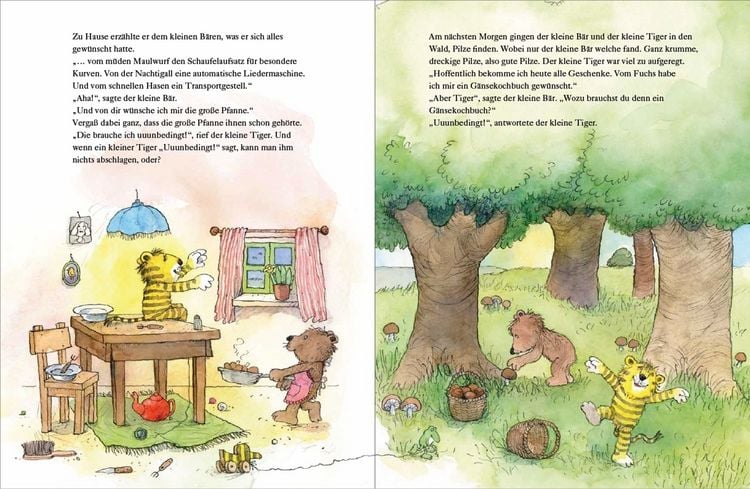 Produktbild: Nach einer Figurenwelt von Janosch. Der kleine Tiger und das wahre Gl&uuml;ck