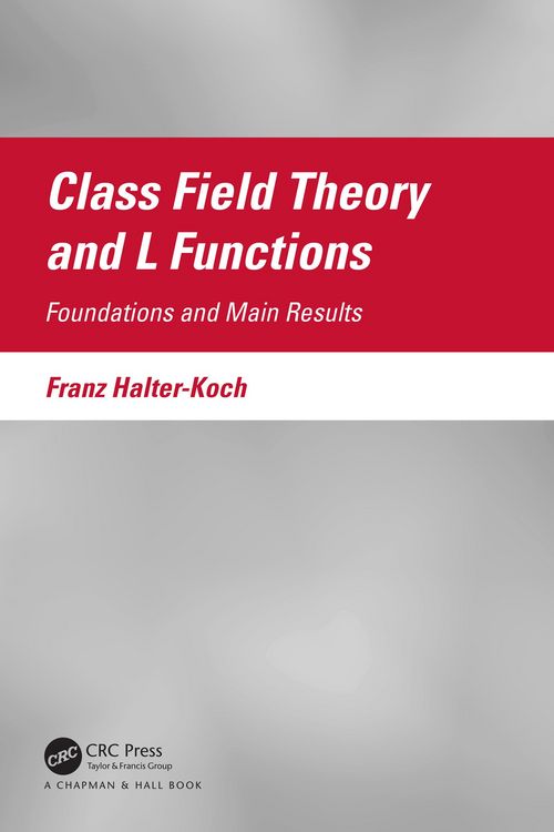 Produktbild: Class Field Theory and L Functions
