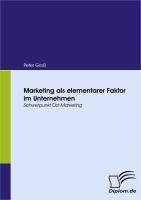 Produktbild: Marketing als elementarer Faktor im Unternehmen