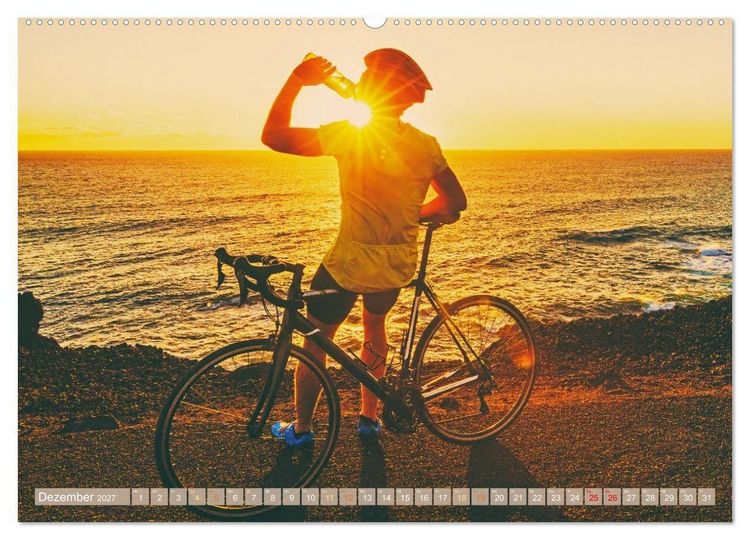 Produktbild: Sonne in den Speichen - Faszination Rennrad (hochwertiger Premium Wandkalender 2027 DIN A2 quer), Kunstdruck in Hochglanz