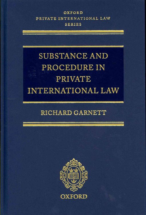 Produktbild: Substance and Procedure in Private International Law