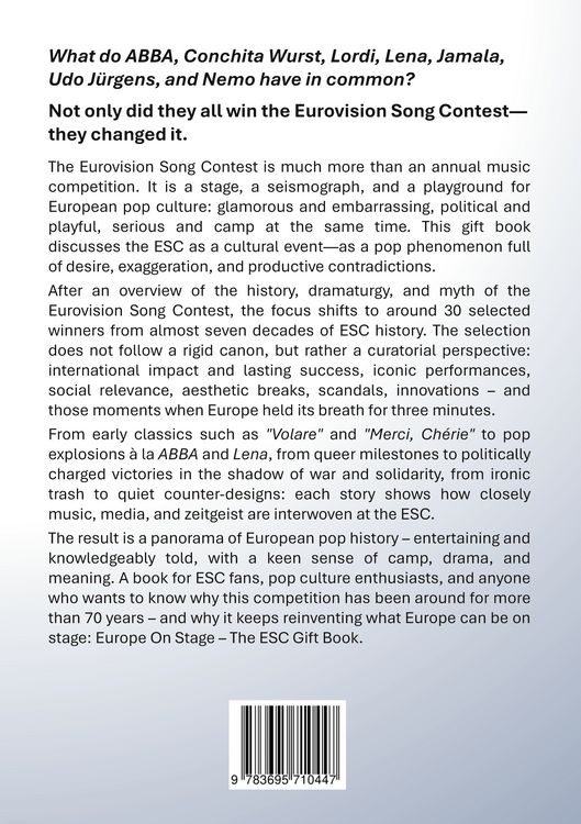 Produktbild: Europe on Stage: ESC - Eurovision Song Contest