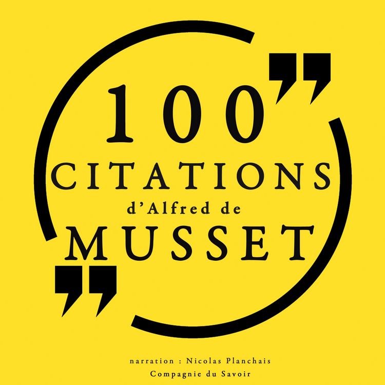 Produktbild: 100 citations d'Alfred de Musset