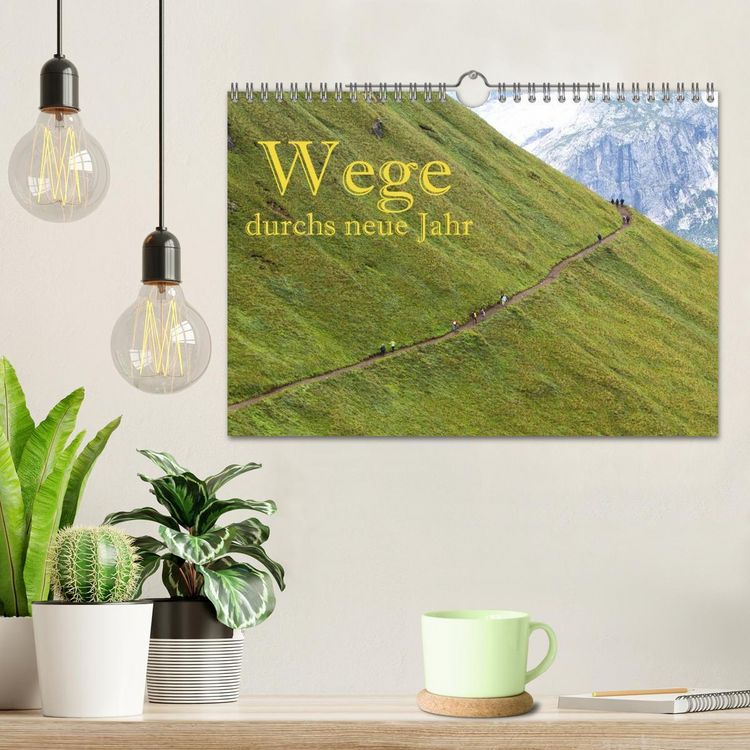 Produktbild: Wege durchs neue Jahr (Wandkalender 2026 DIN A4 quer), CALVENDO Monatskalender