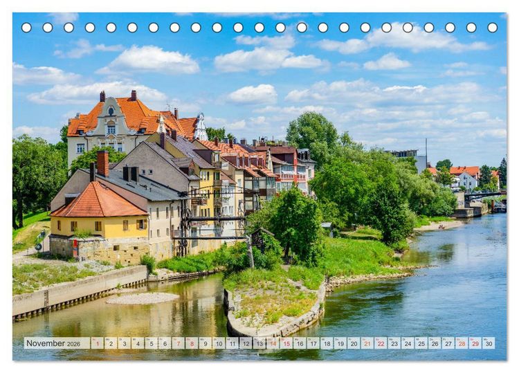 Produktbild: Regensburg Stadtansichten (Tischkalender 2026 DIN A5 quer), CALVENDO Monatskalender