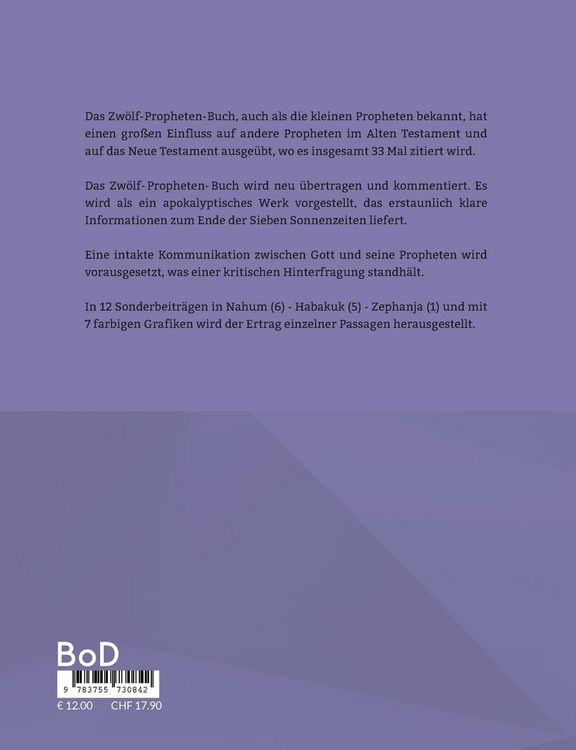 Produktbild: Das Zw&ouml;lf-Propheten-Buch 7-9