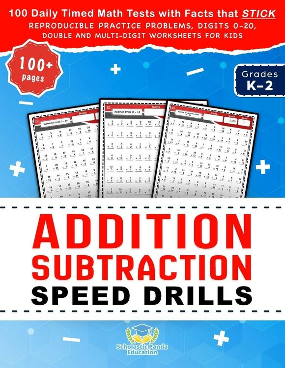 Produktbild: Addition Subtraction Speed Drills