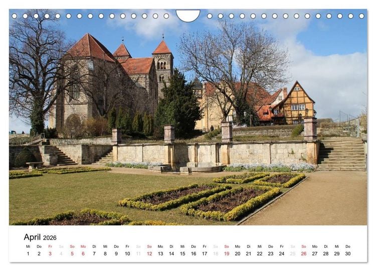 Produktbild: Quedlinburg im Harz (Wandkalender 2026 DIN A4 quer), CALVENDO Monatskalender