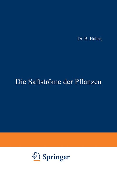 Produktbild: Die Saftstr&ouml;me der Pflanzen