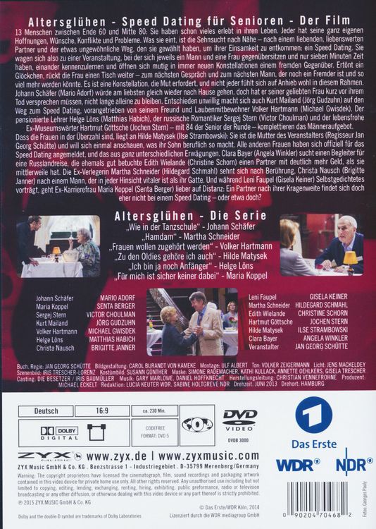 Produktbild: Altersgl&uuml;hen-Speed Dating f&uuml;r