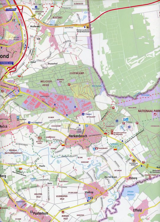 Produktbild: Meinweg. Herkenbosch. 1 : 33 000