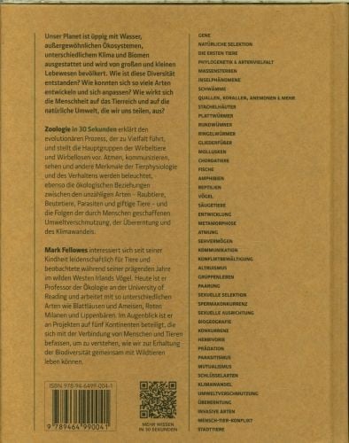 Produktbild: Zoologie in 30 Sekunden