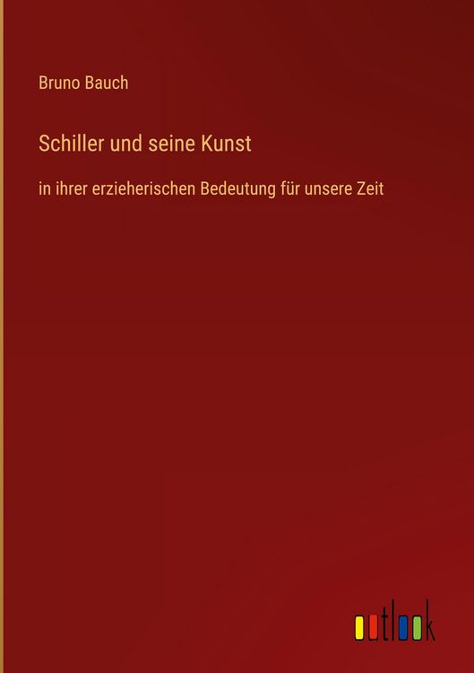 Produktbild: Schiller und seine Kunst