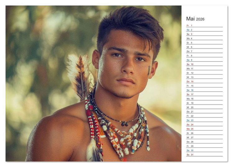 Produktbild: Im Bann des Kriegers (Wandkalender 2026 DIN A3 quer), CALVENDO Monatskalender