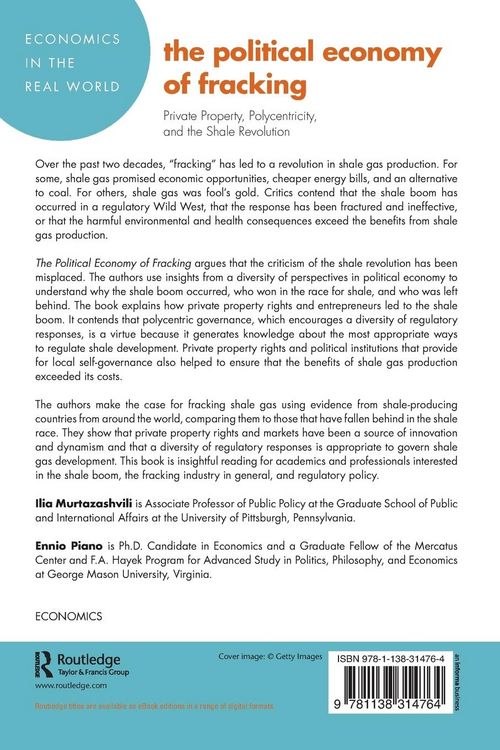 Produktbild: The Political Economy of Fracking