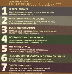 Produktbild: Music from the Era of Pieter Bruegel the Elder