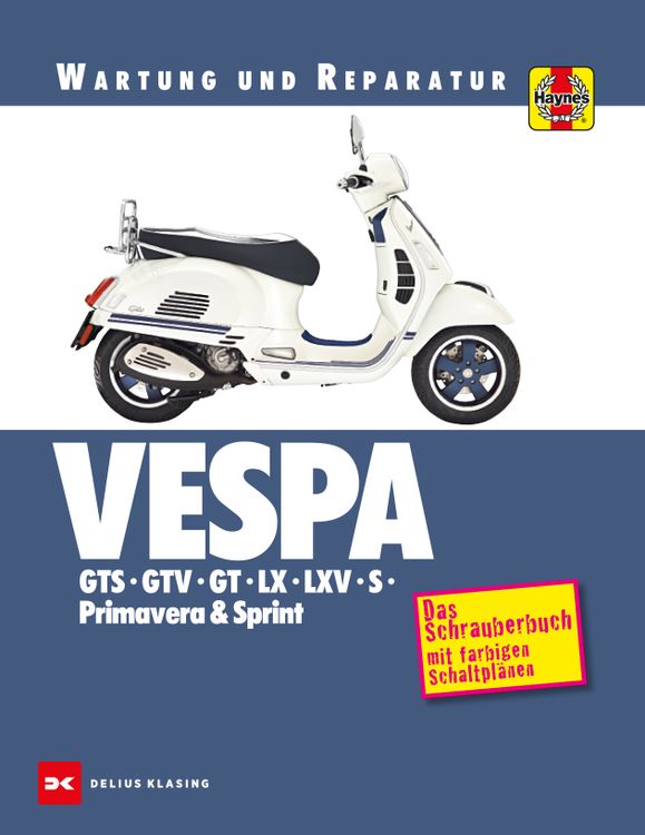 Produktbild: Vespa GTS, GTV, GT, LX, LXV, S, Primavera & Sprint