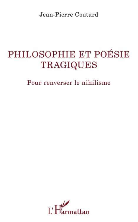 Produktbild: Philosophie et po&eacute;sie tragiques