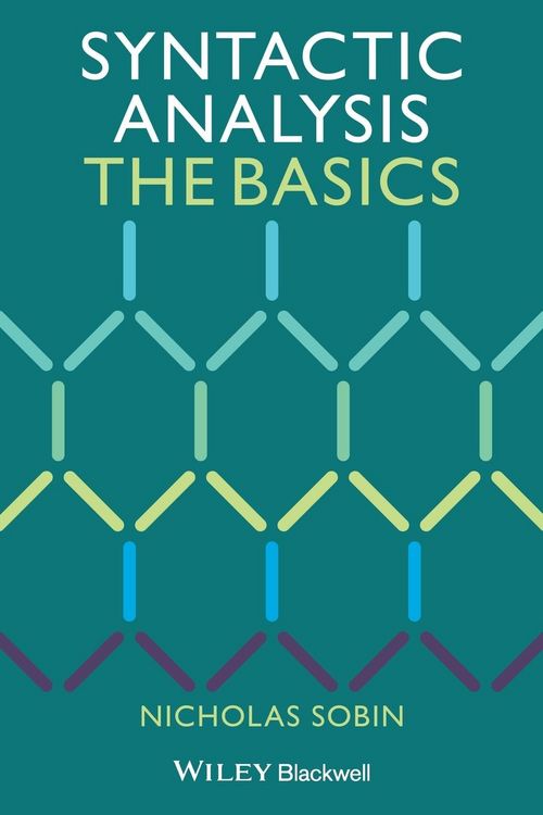 Produktbild: Syntactic Analysis