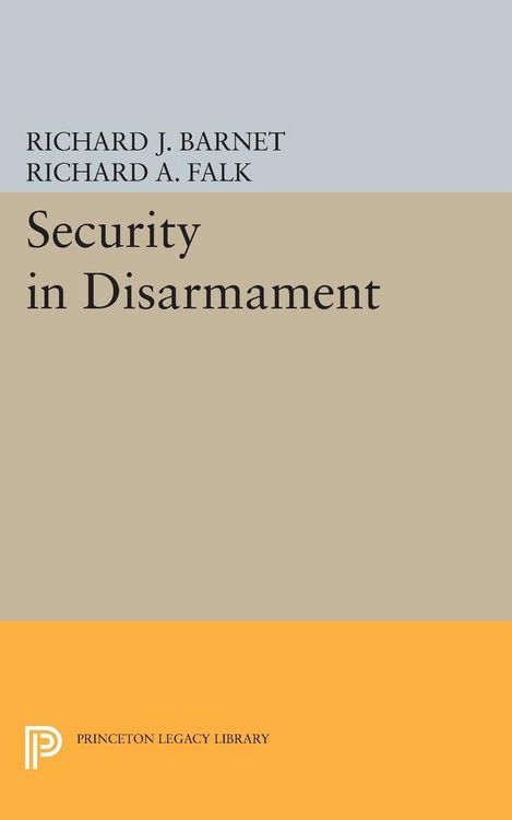 Produktbild: Security in Disarmament