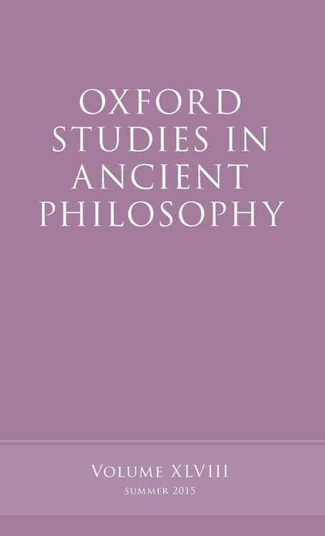 Produktbild: Oxford Studies in Ancient Philosophy, Volume 48 (UK)