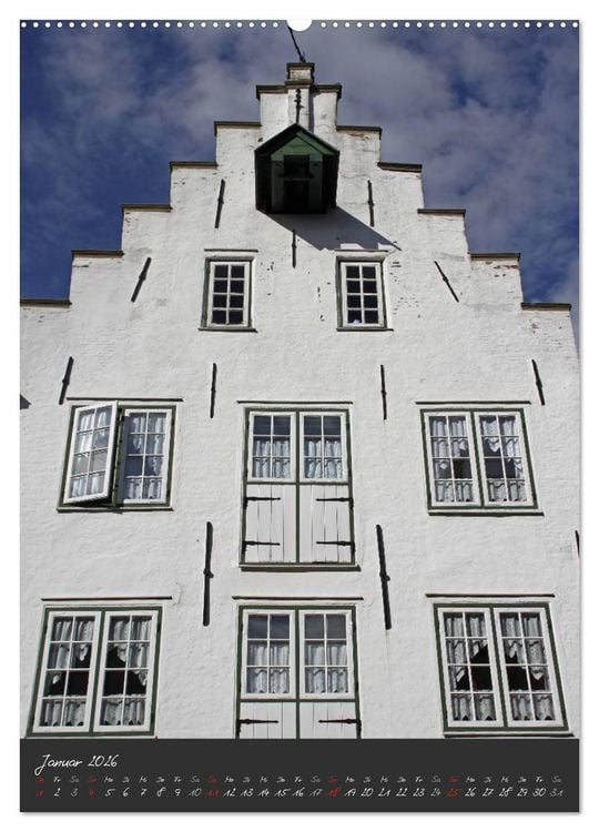 Produktbild: Friedrichstadt (Wandkalender 2026 DIN A2 hoch), CALVENDO Monatskalender
