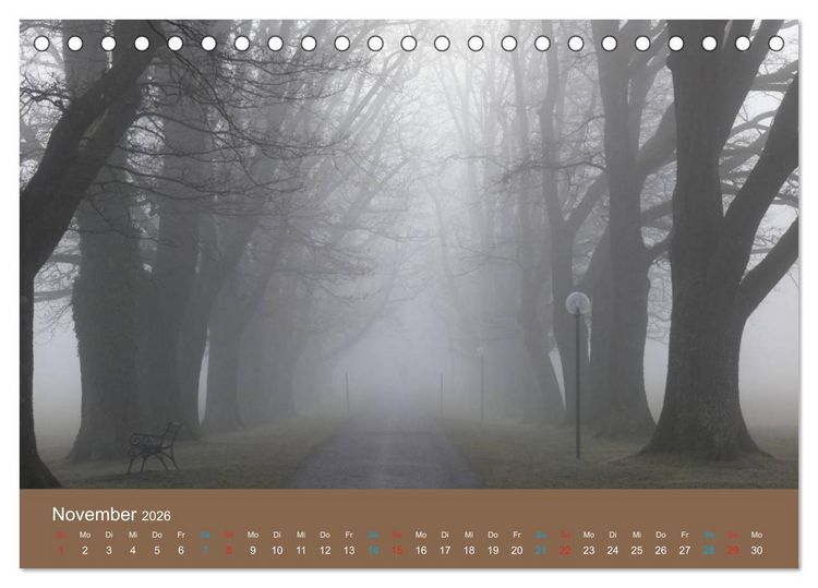 Produktbild: Fasziantion Natur (Tischkalender 2026 DIN A5 quer), CALVENDO Monatskalender