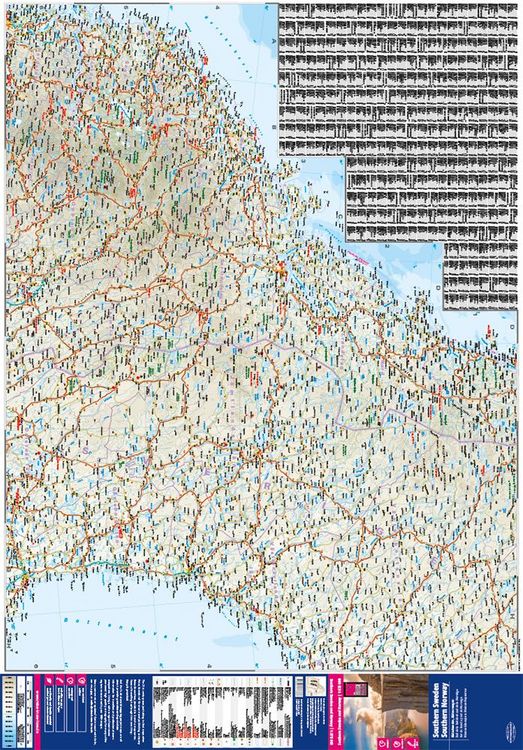 Produktbild: Reise Know-How Landkarte S&uuml;dschweden, S&uuml;dnorwegen / Southern Sweden and Norway (1:875.000)