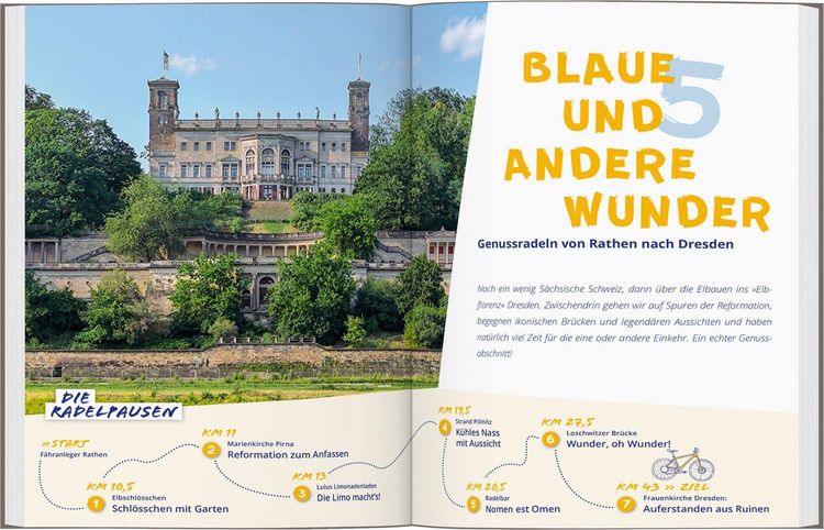 Produktbild: DUMONT Radelzeit auf dem Elberadweg