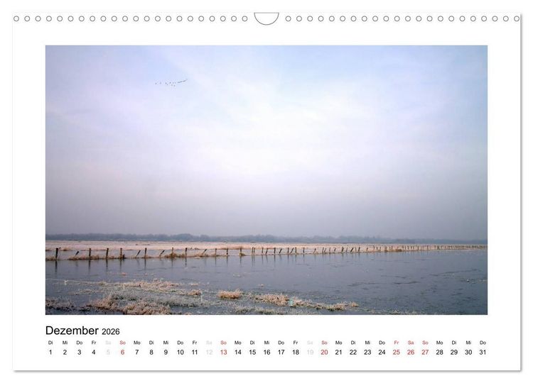 Produktbild: Winter im Teufelsmoor (Wandkalender 2026 DIN A3 quer), CALVENDO Monatskalender