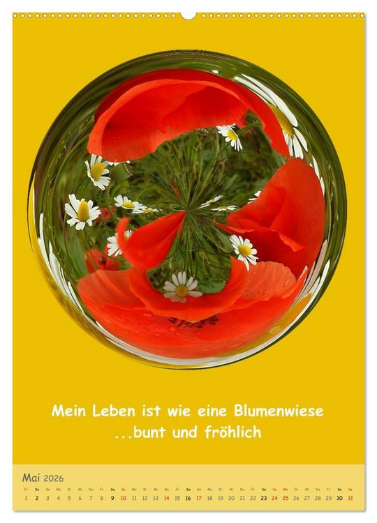 Produktbild: Meditative Natur (hochwertiger Premium Wandkalender 2026 DIN A2 hoch), Kunstdruck in Hochglanz